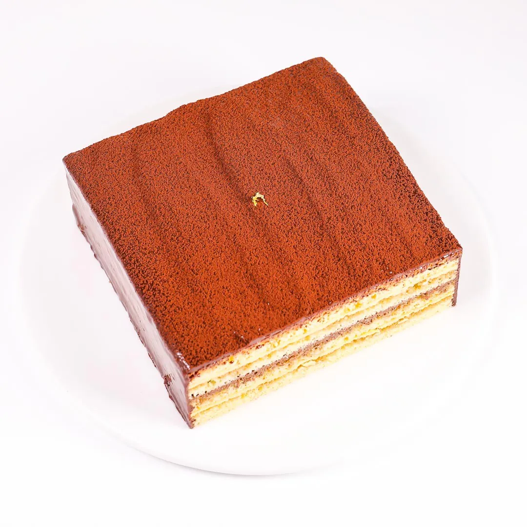 榛果巧克力歌劇院蛋糕